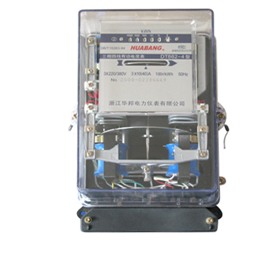 DT862-4三相四線機械式電能表 透明殼
